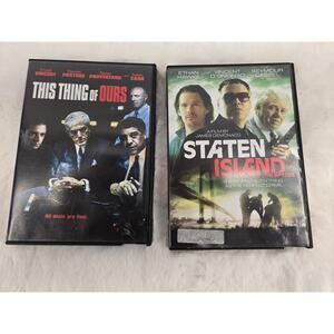 Mob Movie DVD Bundle | This Thing of Ours | Staten Island | DVD Lot